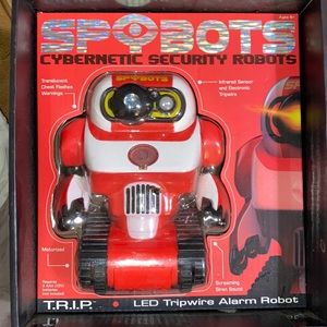 Cybernetic Security Robot - SPYBOTS - 24/7 Room Security